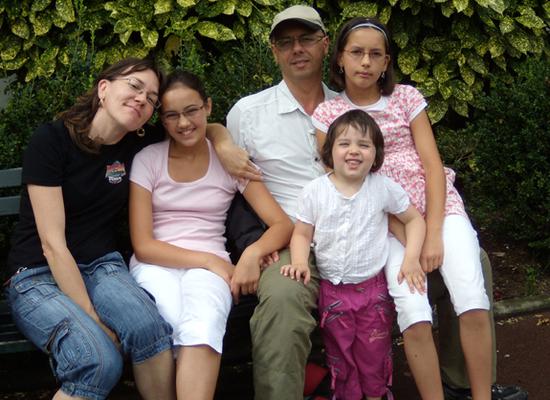 Laurent en famille
