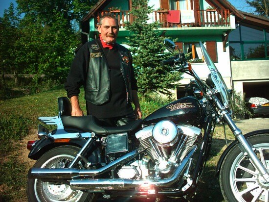 Marc en moto