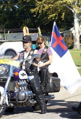 Robert en moto